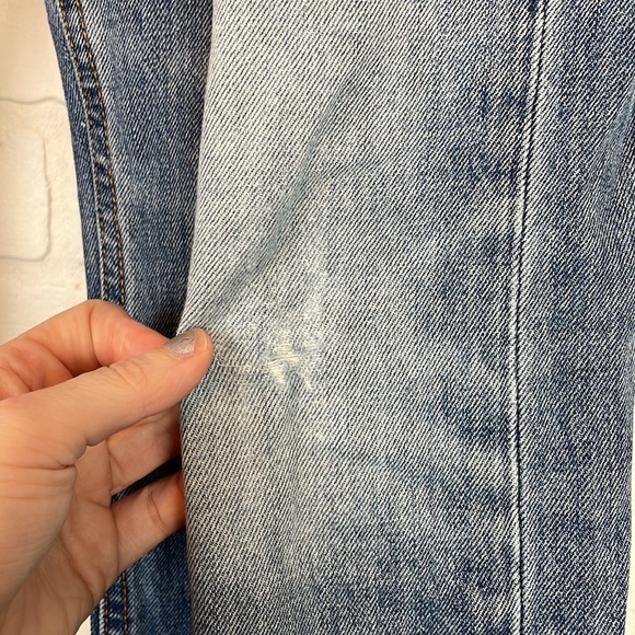 Vintage Levi’s 505 Dark Wash Straight Leg Jeans 31 - Picture 3 of 11